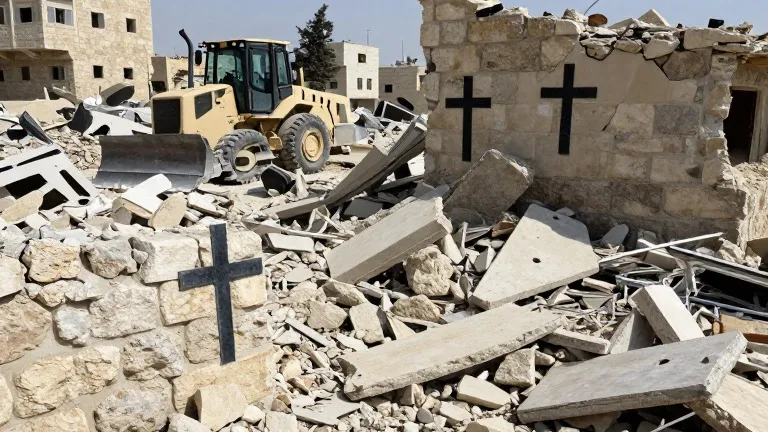 Illustration for: 35 Hectares Destroyed in Hebron