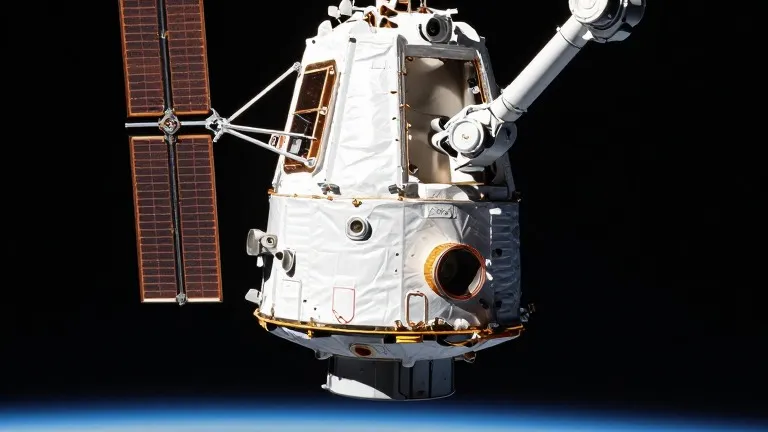 Illustration for: Harmony Module Expansion Doubled International Space Station Volume