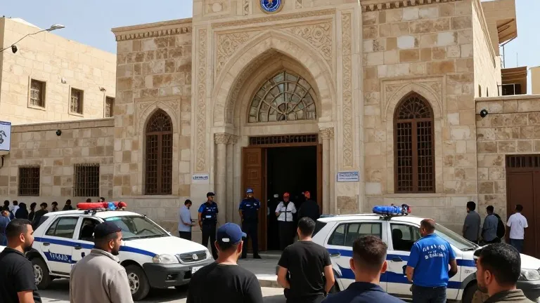 Illustration for: King Abdullah Orders Harshest Penalties After Seven Die in Karak Church Shooting