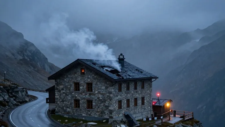 Illustration for: Police Arrest 33-Year-Old After Blaze Ravages Kehlsteinhaus