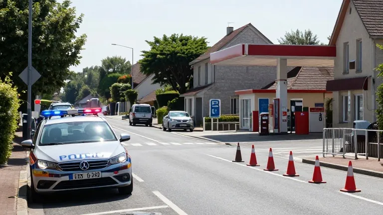 Illustration for: Police arrest suspect after 15-minute shooting kills one in Trappes